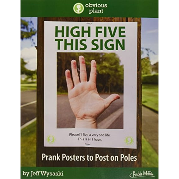 Pre-Owned High Five This Sign: Prank Posters to Post on Poles (Paperback) 0997719419 9780997719413