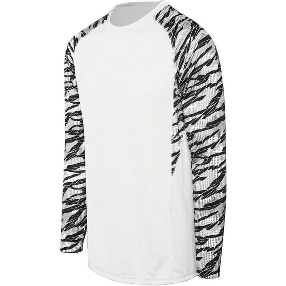 High Five XL Adult Evolution Print Long Sleeve White/Fragment Print/White 372340