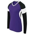 thumbnail image 1 of High Five XL Ladies Long Sleeve Raptor Jersey Navy/Graphite/White 342142, 1 of 1