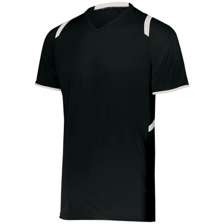 High Five XL Youth Millennium Soccer Jersey Black/White 322961