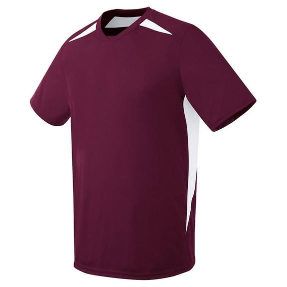 High Five XS Youth Hawk Jersey Maroon/White 322871