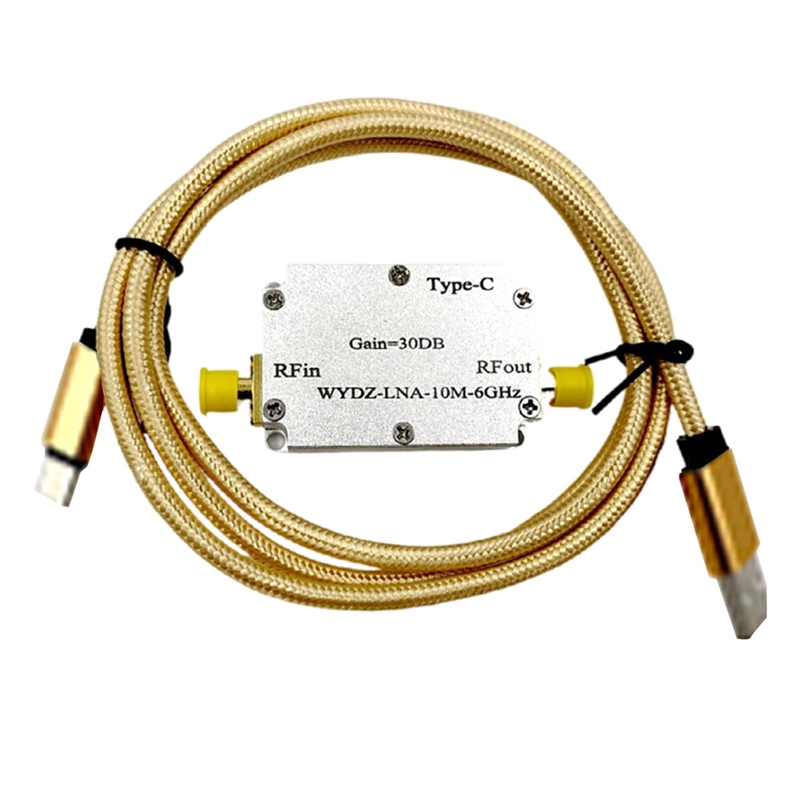 High Flatness Amplifier 10M6GHz Gain 30DB RF Signal Driving or