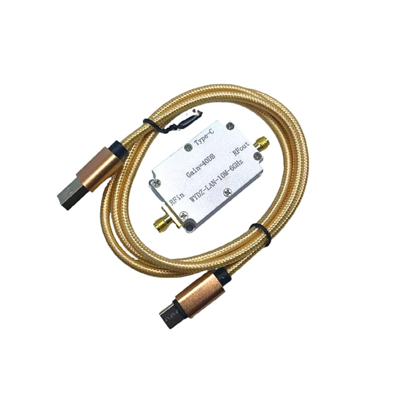 High Flatness Amplifier 10M6GHz Gain 40DB RF Signal Driving or