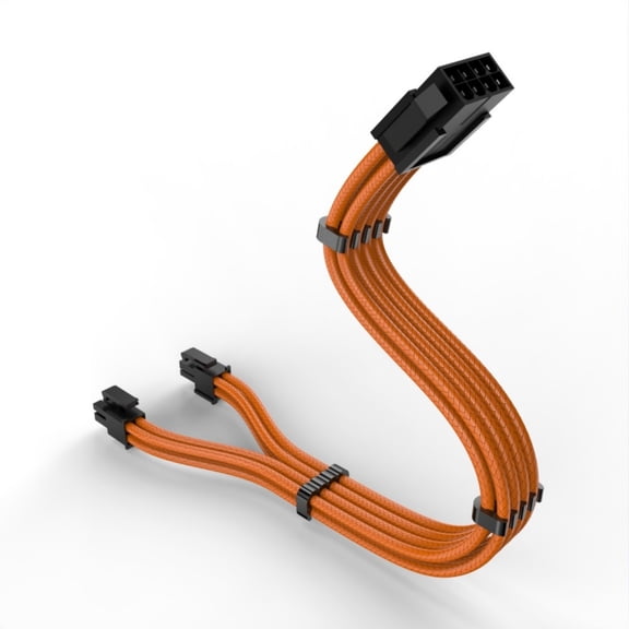 High Flexibility 8Pin CPU Power Extension Cable Tin-Coating Bronze Wire