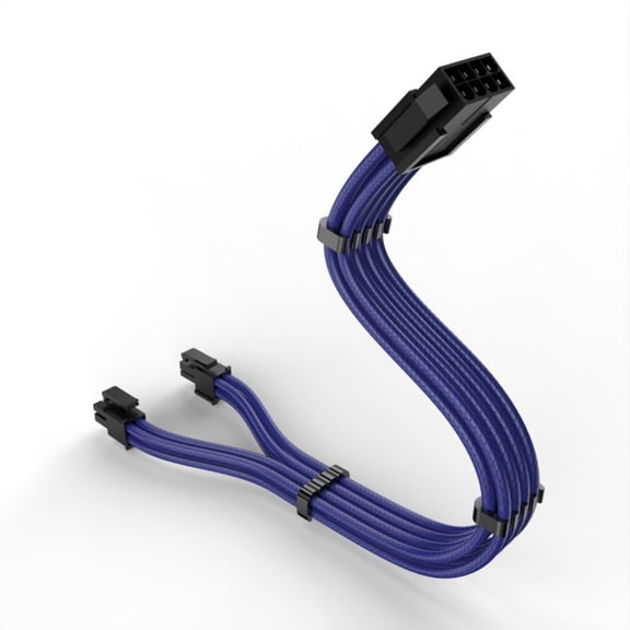 High Flexibility 8Pin CPU Power Extension Cable Tin-Coating Bronze Wire
