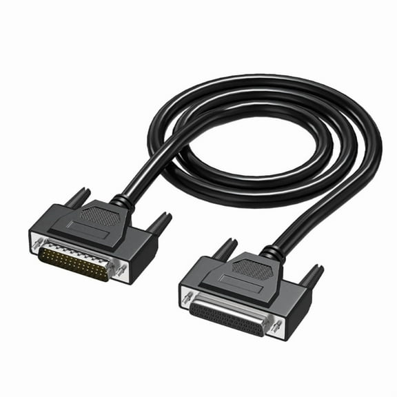 High Flexibility DB44 Male to Female/Male Connectors Cable, Shielded Serial Port Cord 26AWG Data Cable