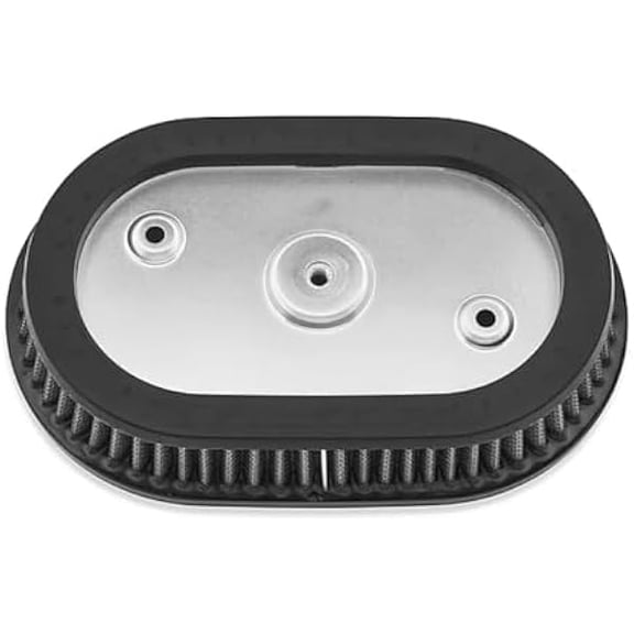High-Flo Replacement Air Filter Element For Ventilator - Milwaukee-Eight Engine '18-later Softail and '17-later Touring and Trike Models Equipped with 114 Air Cleaner (Grey114 Air Filter Element)