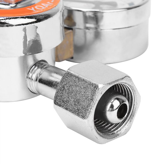 High,Flow Argon Pressure Reducer, Durable Zinc Alloy, 200m/h, Safe  Reliable