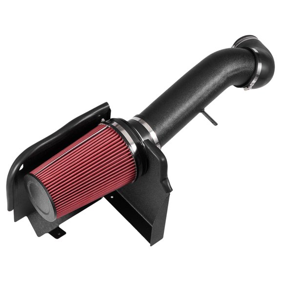 High Flow Cold Air Intake System with Heat Shield for 1999-2006 Chevy Silverado & GMC Sierra 4.8L 5.3L V8, Performance Air Filter Kit to Boost HP and Acceleration