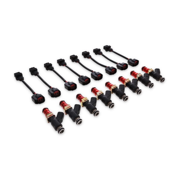 High-Flow Fuel Injectors for LS1, LS2, LS6, and 5.0L Coyote, 130 lbs/hr