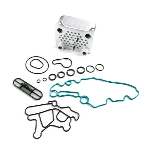 High Flow Oil Cooler For Ford 6.0L Powerstroke Diesel F250 F350 2003-2010 DP0049 3C3Z-6A642-CA TAPDRA Spare Part