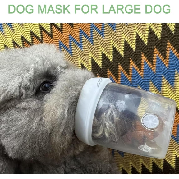 High Flow Oxygen Mask, Portable Design for Large dogs