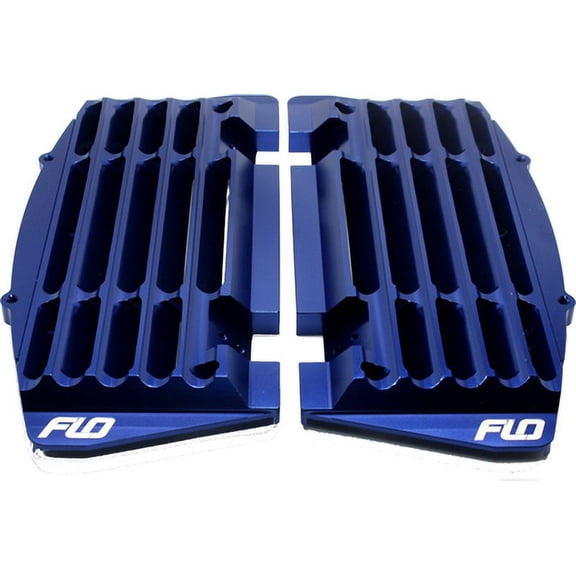 High Flow Radiator Braces, Blue
