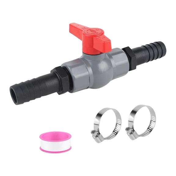High Flows Pool Valves With 32mm Threaded Connection and 25mm Hose Nozzles Convenient for Water Controllers Systems