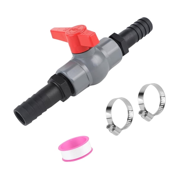 High Flows Pool Valves With 32mm Threaded Connection and 25mm Hose Nozzles for Water Controllers Systems