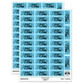 thumbnail image 1 of High Flying Kites Clouds Teacher Student School Sticker Set - Light Blue - Matte Finish - 1.5" Small, 1 of 7