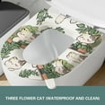 thumbnail image 1 of High Foam EVA Toilet Seat Cushion, Household Reusable Cover for All Seasons, Washable and Wipeable, Anti-Slip Design with Suction Details, 1 of 2