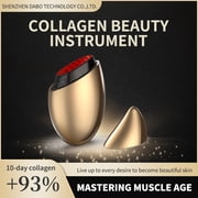 High-Frequency Facial Toning Wand with Red Light, At-Home Skin Rejuvenation Device for a Firmer-Looking, Sculpted Appearance