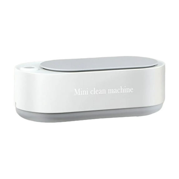 High-Frequency Ultrasonic Cleaning Device for Jewelry and More - White
