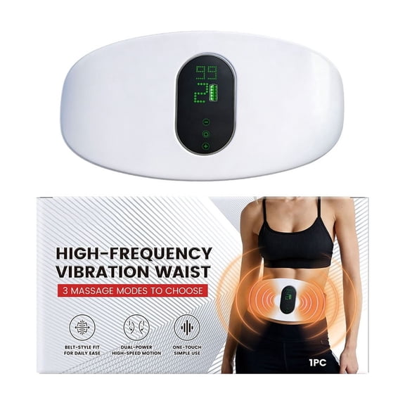 High Frequency Vibration Massager For Waist And Abdomen Use