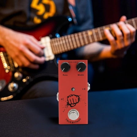 High Gain Distortion Pedal for Electric Guitar, Metal Guitar Pedal, Analog Guitar Effects Pedal for Compact Stage & Studio Pedal, True Bypass