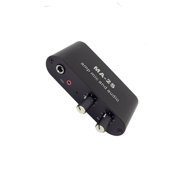 High Gained 75X Dynamic Microphone Amplifier Small Design MA2S Preamp Support 6.5mm 3.5mm Input Compatibility