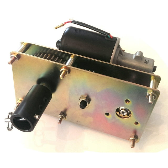 High Gearmotor 12V DC 5RPM Spit Smoker BBQ Pig Rotisserie Smoker