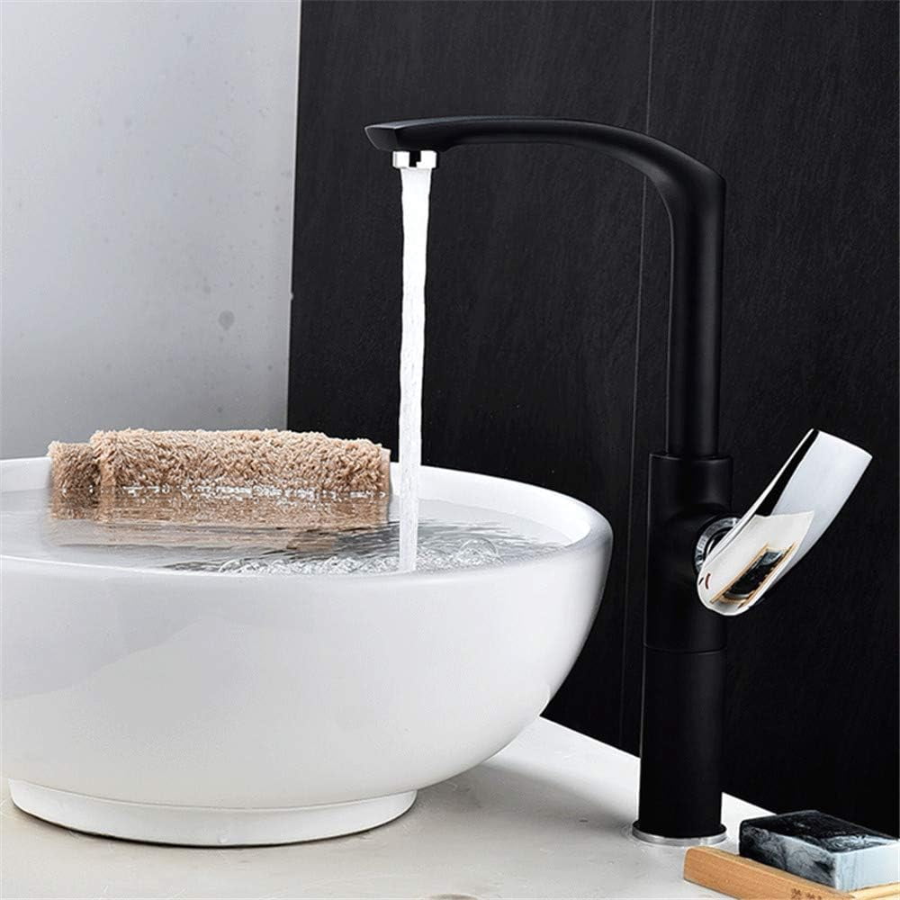 High-Gloss Hot and Cold Water Mixer Kitchen Faucet Kitchen Sink Faucet Baking Paint 7-Style Single-Handle Rotary Belt Aerator Green