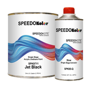 High Gloss Jet Black 2K Acrylic Urethane, 41 Gallon Slow Kit, SPK9711/SPK85
