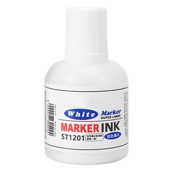 High Gloss Oily Marker Ink Refill, Refillable Ink for White, Silver, Gold Markers, for DIY Crafts, Art Projects
