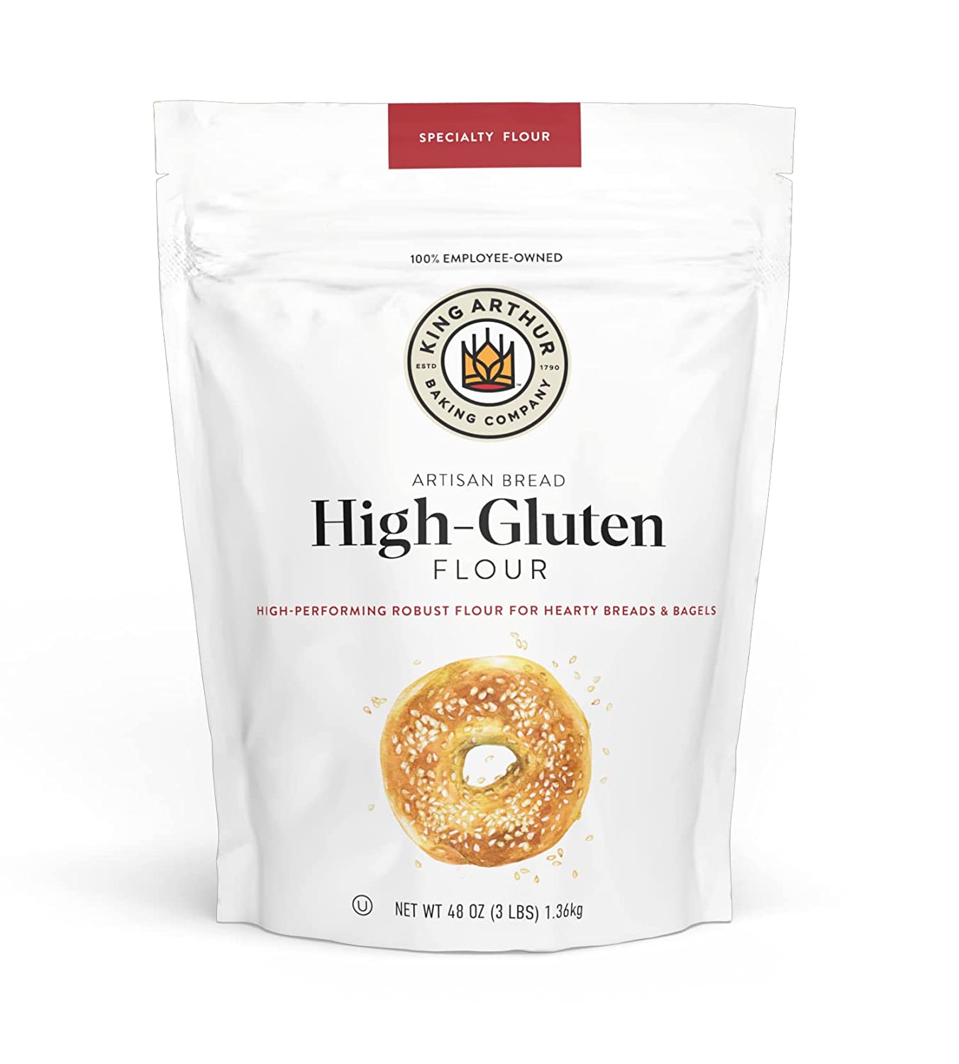 High Gluten Flour, Contains Wheat Flour (wheat flour, malted barley