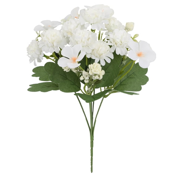 High Grade Artificial Hydrangea Bouquet Mother's Day European Decor Living Room Entrance Table Decoration Wedding Centerpiece Art 6 Colors Available Vase Filler