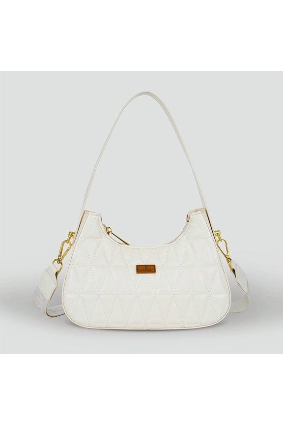 High-Grade Diamond Lattice Single Shoulder Crossbody Bag 2025 New Handheld Dumpling Bag