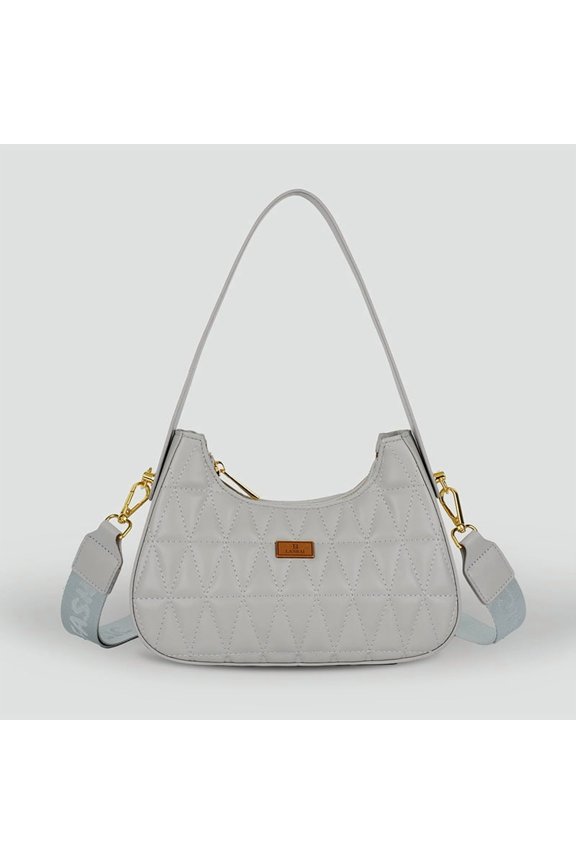 High-Grade Diamond Lattice Single Shoulder Crossbody Bag 2025 New Handheld Dumpling Bag