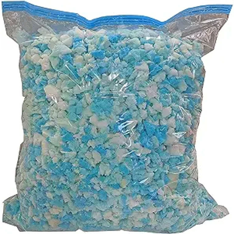 Eurotex Shredded Memory Foam Filling 10lbs for Bean Bag Filler, Particles  Refill, Premium Soft and Comfortable Stuffing 