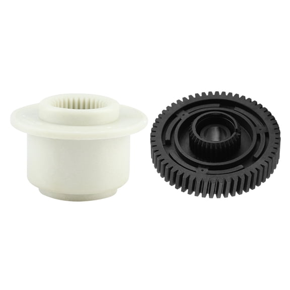High Grade Transfer Case Servo Actuator Gear Box Repair Kit - Fits Premium X3 E83, X5 E53, X6, Dual Tone White and Black Motor Gear Replacement Set (2.4 oz / 69g)