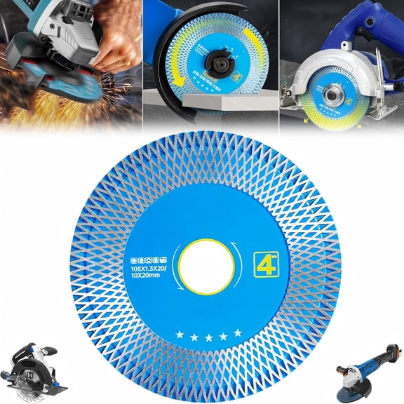 High Hardness Thin Cutting and Grinding Disc for Ceramics Tiles and Stone Angle Grinder Tool Accessory
