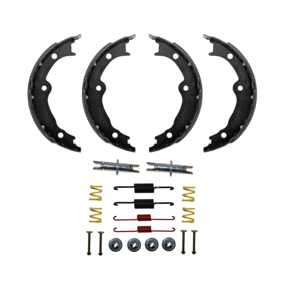 High-Heat Anti-Dust Quiet Operation for Lexus for IS300 for GS200t for GS350 Parking Emergency Brake Shoes Set