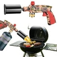 thumbnail image 1 of High-Heat Propane Torch Gun G, 33×15 cm, Adjustable Flame Up to 3272°F for BBQ Grilling, Cooking, Camping, Campfire, Welding – Propane Interface, Tank Not Included, 1 of 4