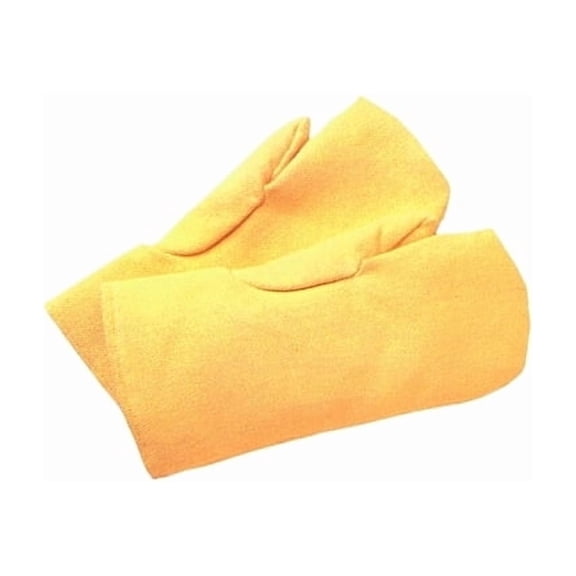 High Heat Wool-Lined Mittens, Fiberglass, Yellow, Large