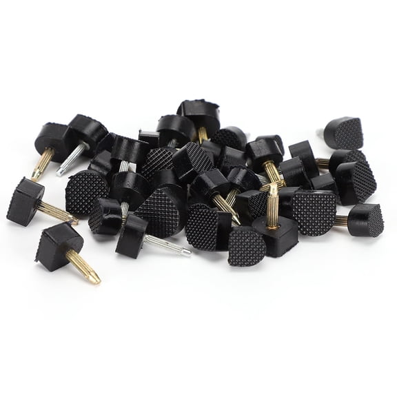 High Heel Repair Tip, Elasticity Non-Slip 40Pcs Strong High Heel Tip, For Shoe Factory Girls Lady High Heels