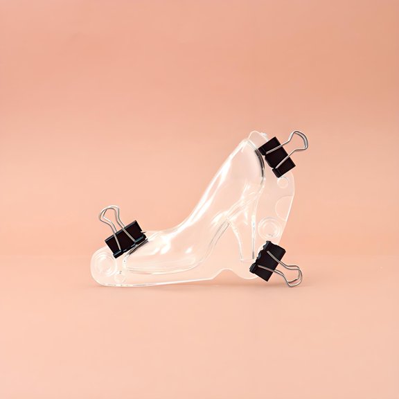 High Heel Shoe Chocolate Molds - Food-Grade Plastic, 3 Sizes (Large/Small/Mini) for Birthdays, Bridal Showers & Gifts, Reusable, Realistic Design (Transparent) Transparent