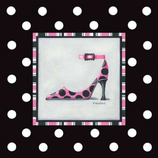High Heel Shoe II Canvas Art - Kathy Middlebrook (24 x 24)