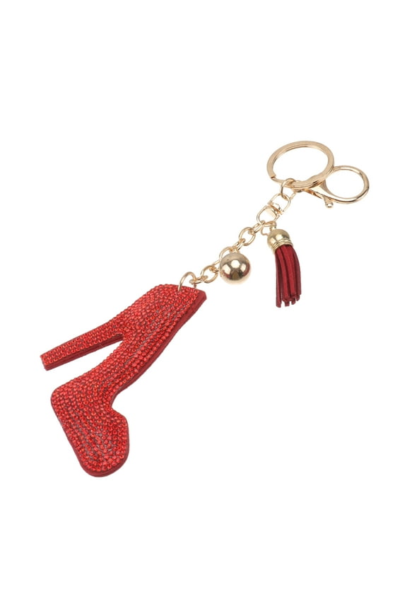 High Heel Shoe Keychain Delicate Bag Pendant Creative Keyring Metal Key Chain