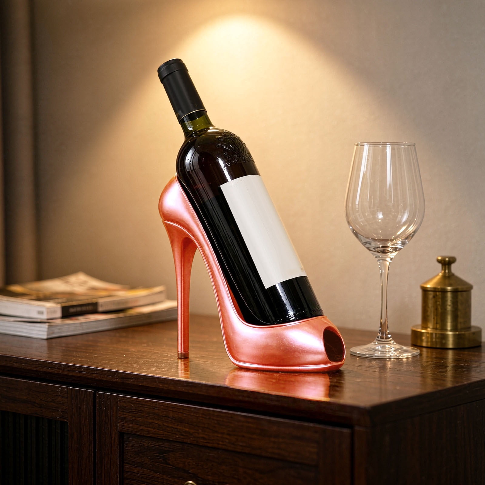 High Heel Rack, Single Bottle Holder, Holder Countertop, Decorative ...