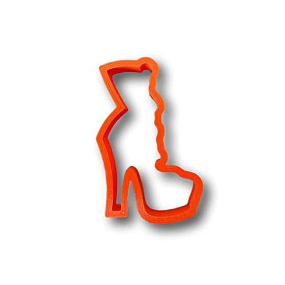 High Heels Boot Cookie Cutter- Fast Shipping - Sharp Edges - Exceptional Quality