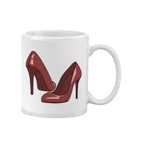 High Heels Leopard Shoes Mug - SPIdeals Designs,