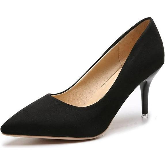 High Heels Pumps Closed Toe Heels Women's Pumps Stiletto Pointed Toe Dress Shoes Wedding Prom Bridal Work Office Bride Guest Trendy Dressy Fashion Pump Shoes