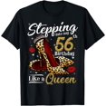 thumbnail image 1 of High Heels Stepping Into My 56th Birthday 56 and Fabulous T-Shirt, 1 of 4