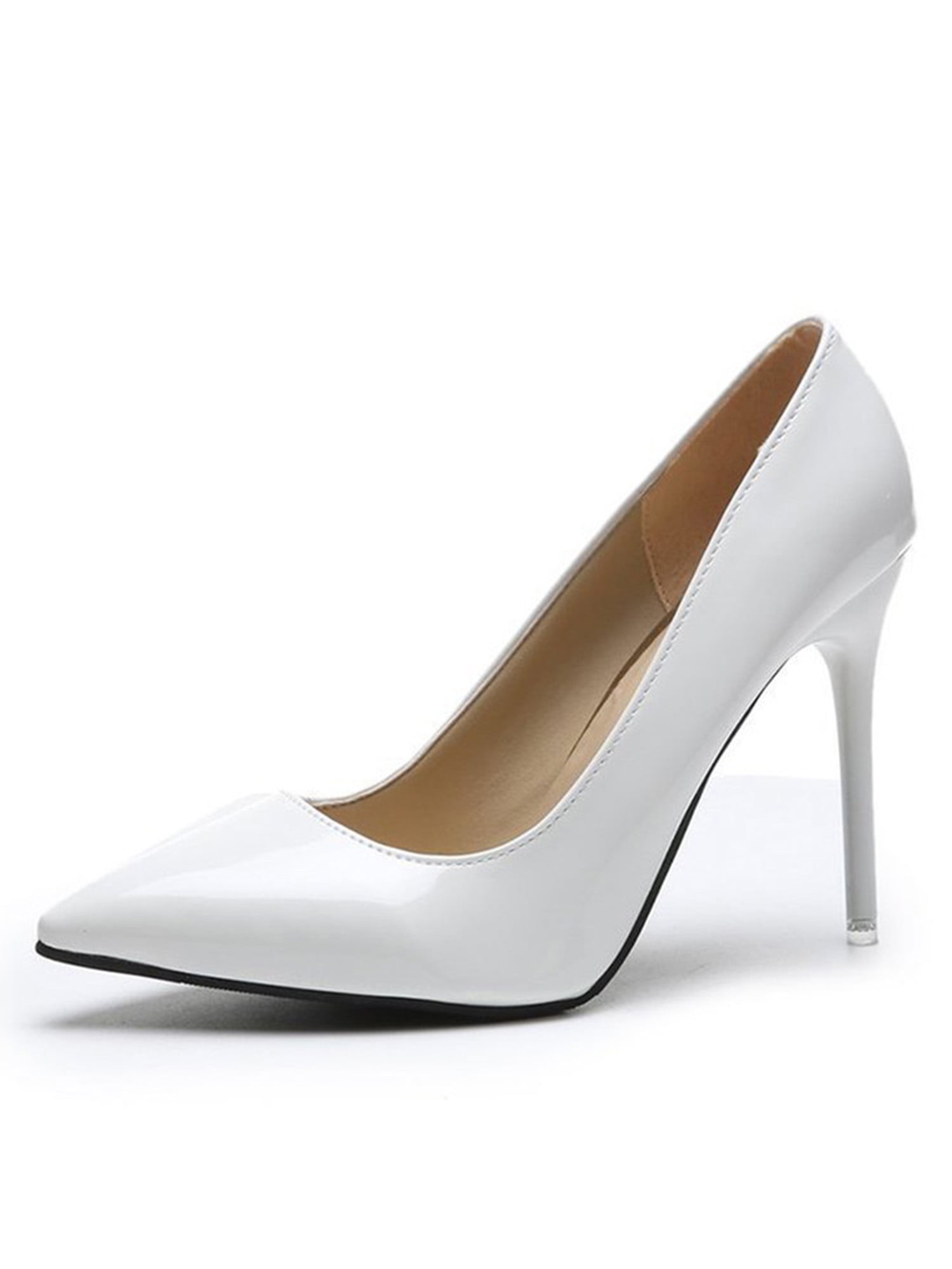 high heel closed toe shoes